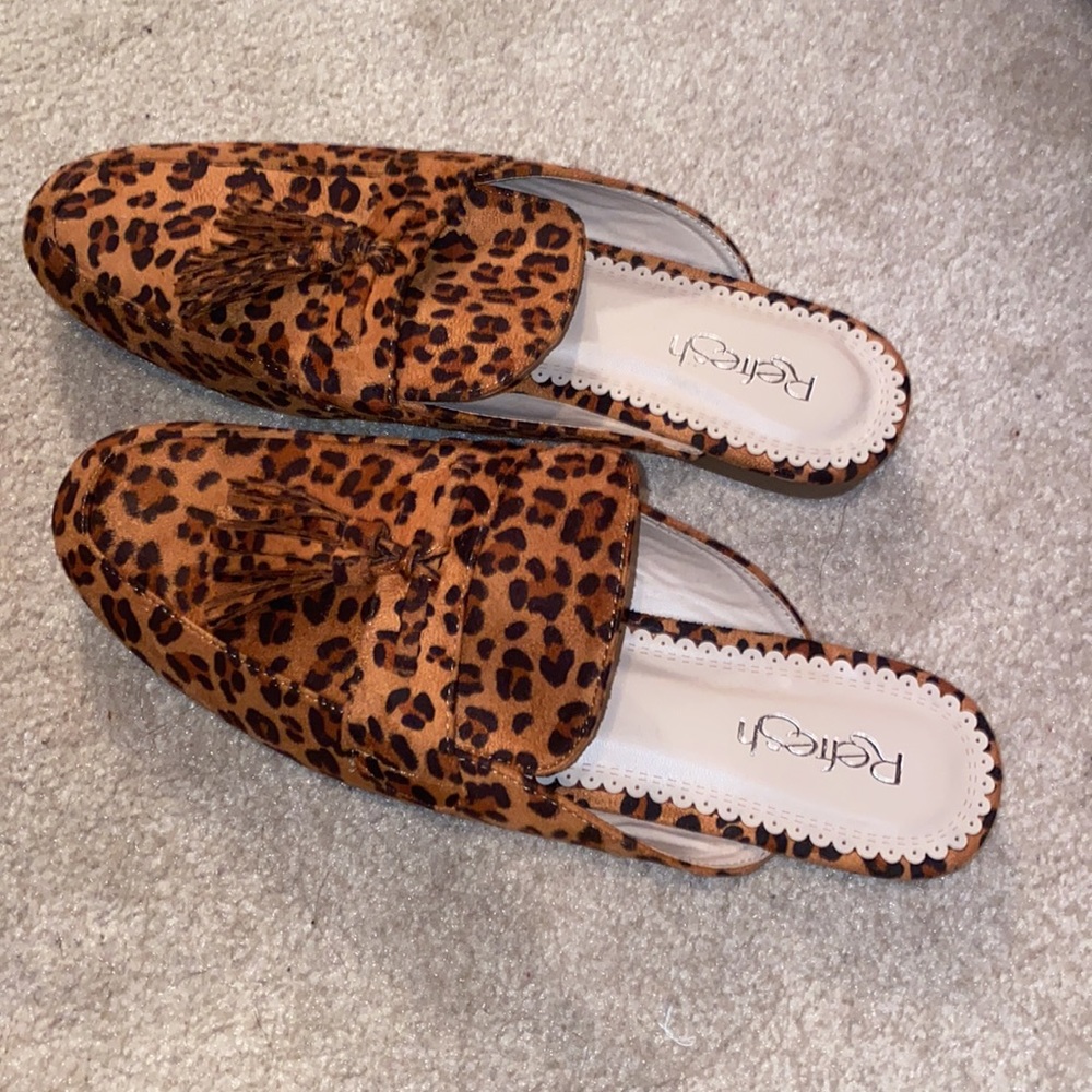New! Leopard mules πππ - Picture 2 of 6